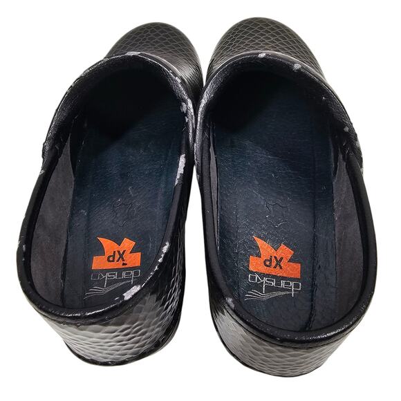 Dansko XP Green Anaconda Patent Leather Professional Clogs EU 39| US Women 8.5-9 - Picture 4 of 12